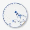 Pip Sudio Blue Bird Beyaz Porselen Pasta Tabağı 18 Cm