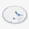 Pip Sudio Blue Bird Beyaz Porselen Servis Tabağı 30x21,5 Cm