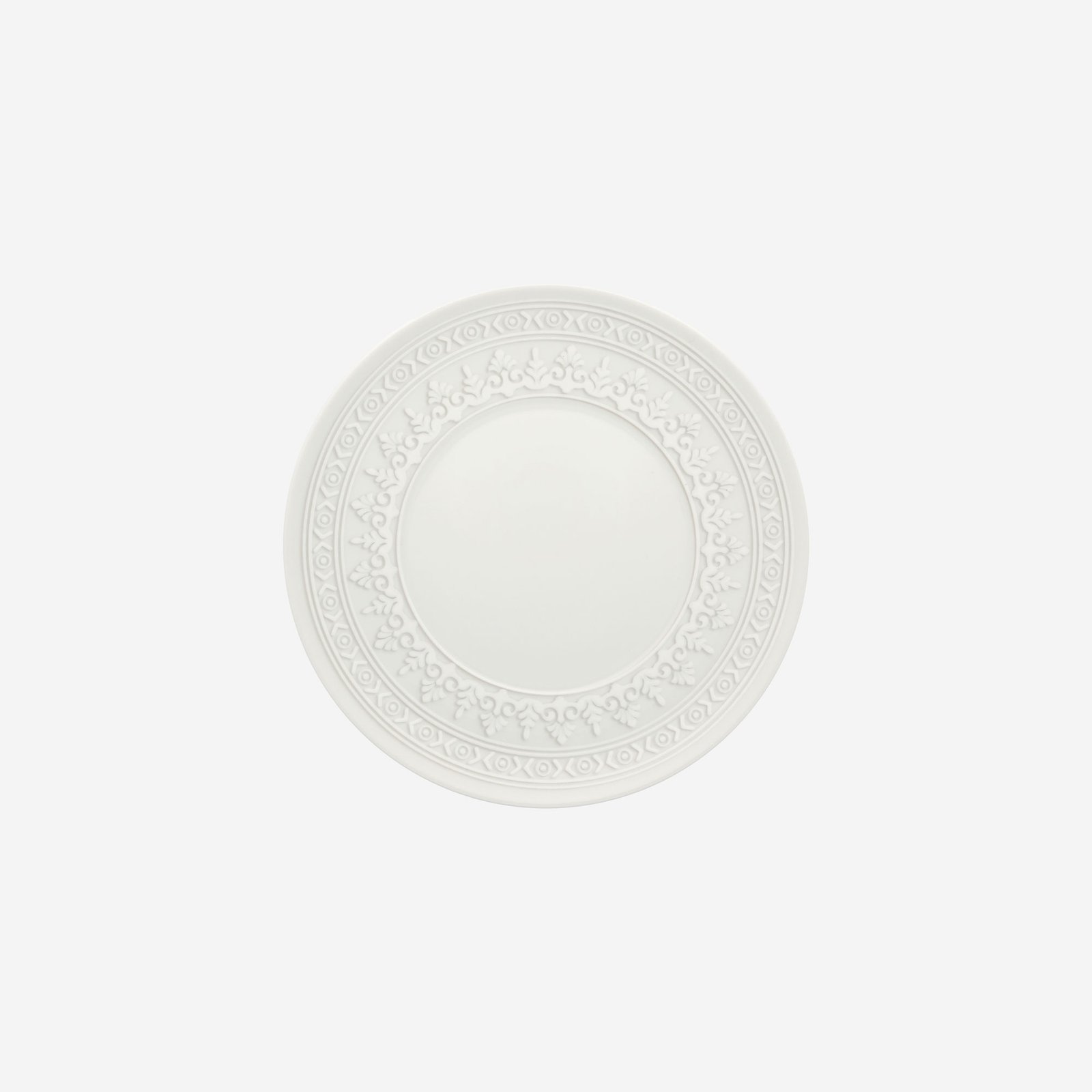Vista Alegre Ornament Beyaz Porselen Pasta Tabağı 17 Cm