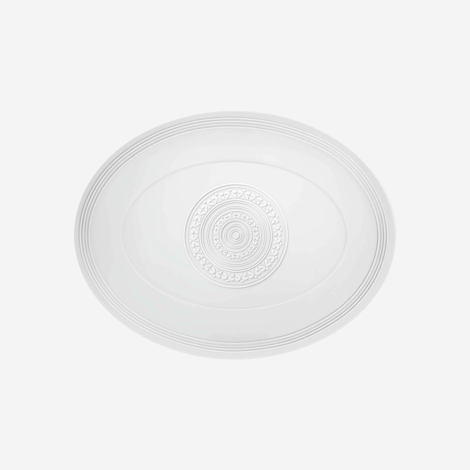 Vista Alegre Ornament Beyaz Porselen Servis Tabağı 35 Cm