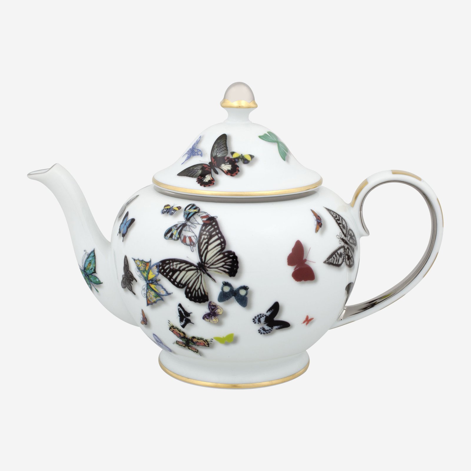 Vista Alegre Butterfly Parade Beyaz Porselen Demlik 1400 Ml