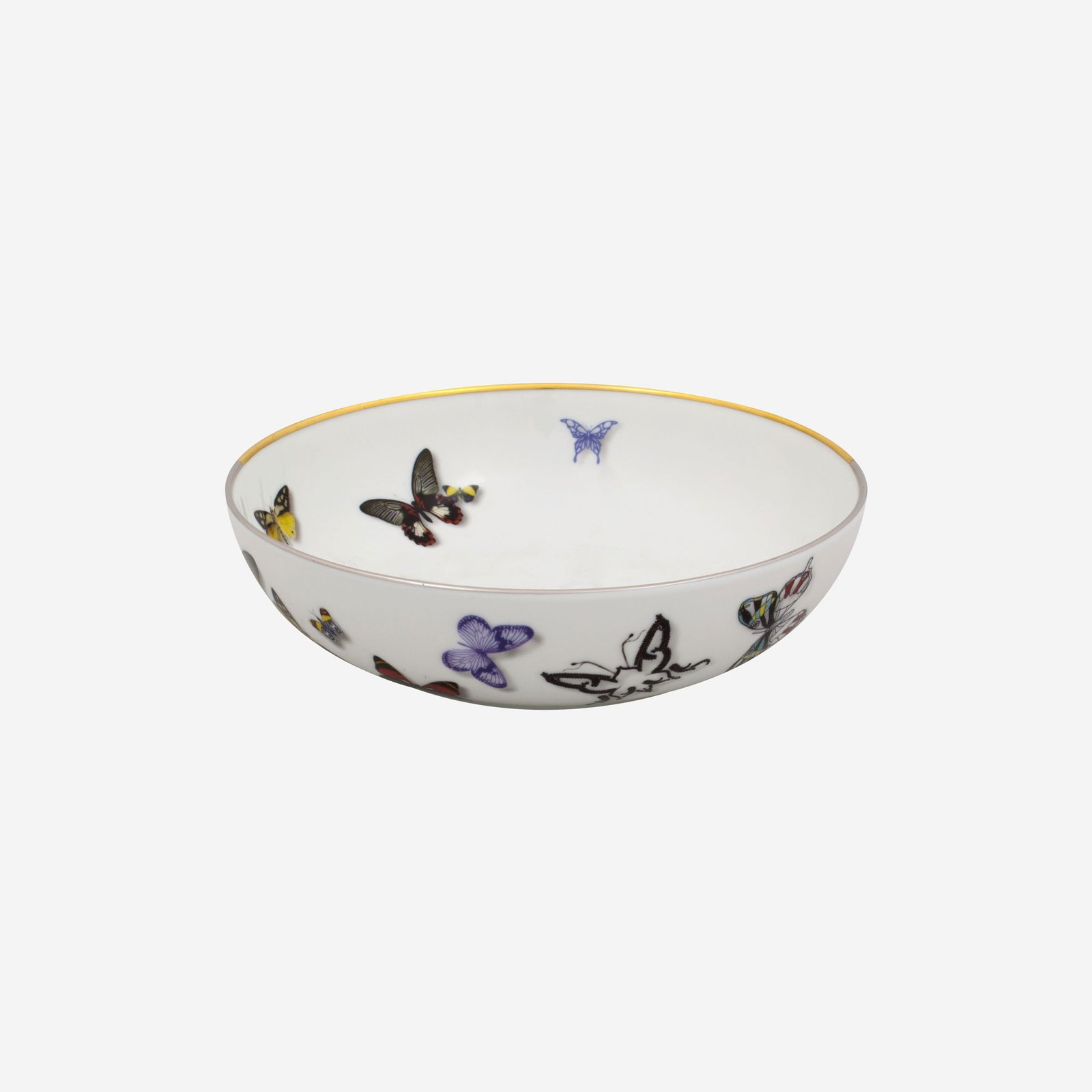 Vista Alegre Butterfly Parade Beyaz Porselen Kase 17 Cm