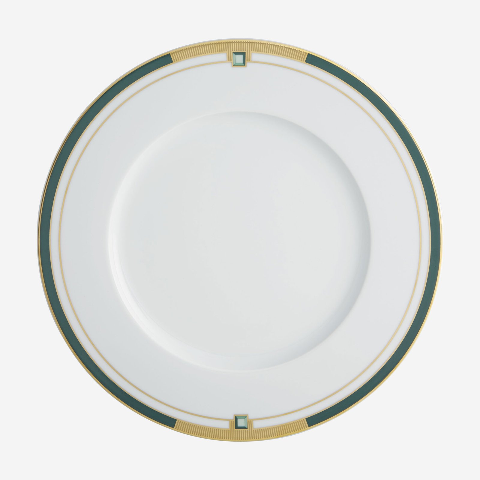 Vista Alegre Emerald Yeşil Porselen Yemek Tabağı 30 Cm