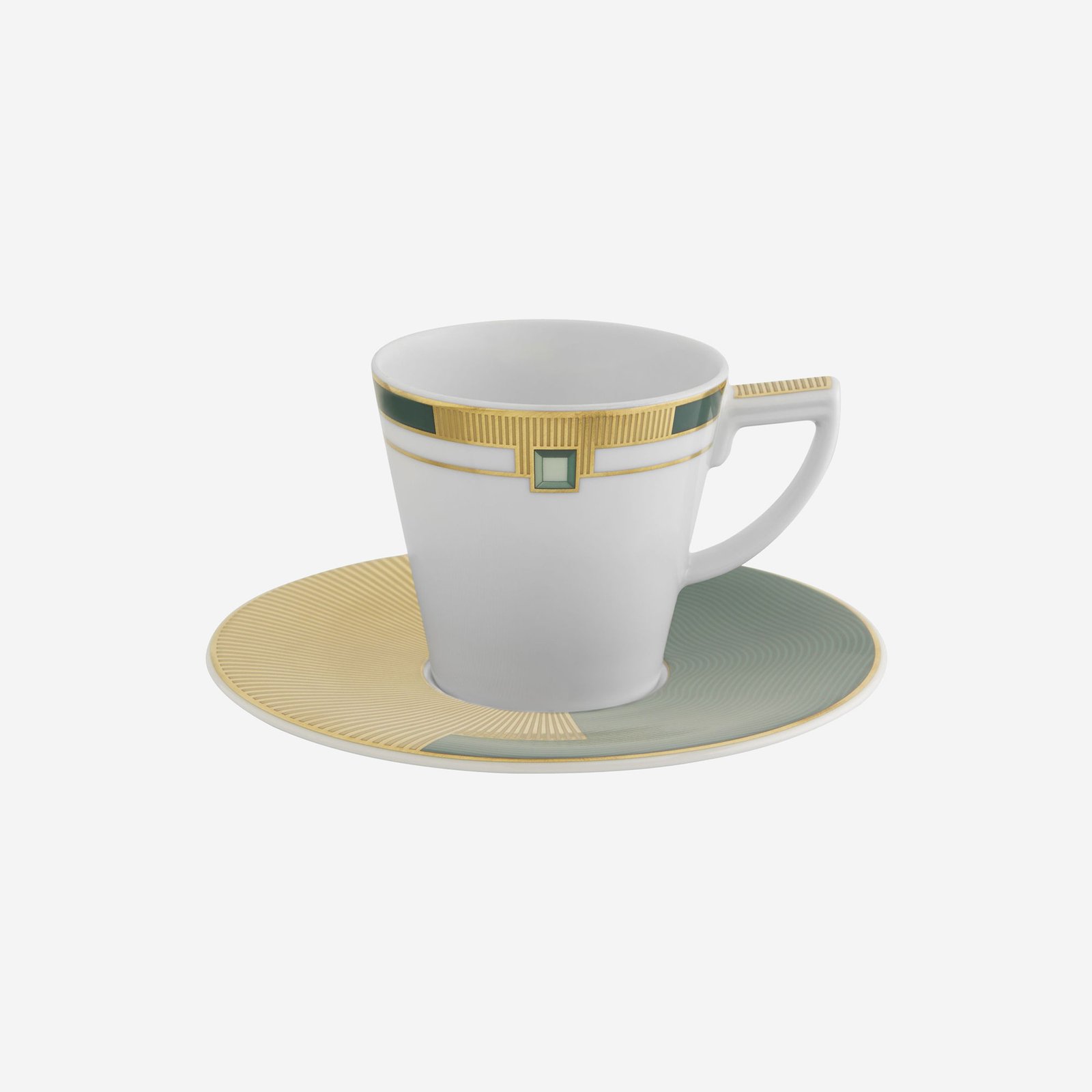Vista Alegre Emerald Yeşil Porselen Kahve Fincanı 95 Ml
