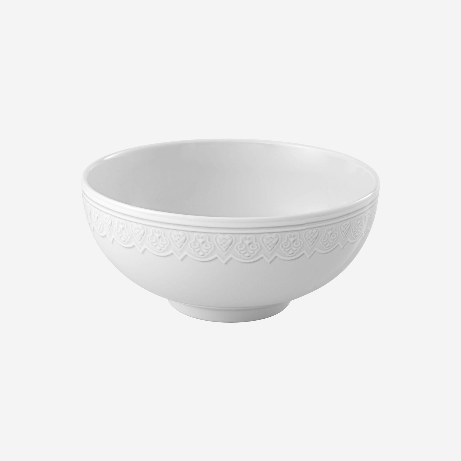 Vista Alegre Ornament Beyaz Porselen Kase 14 Cm