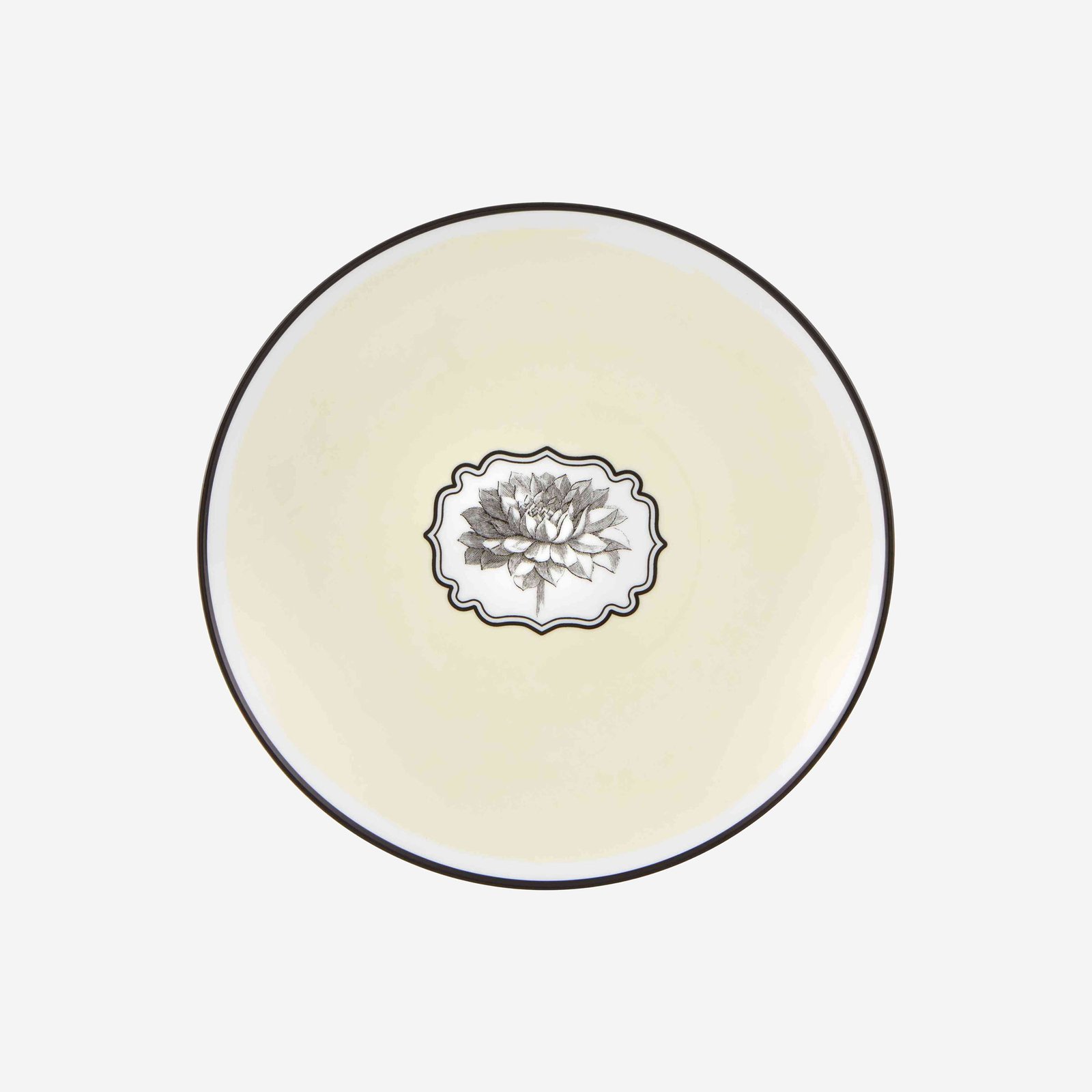 Vista Alegre Herbariae Sarı Porselen Kahvaltı Tabağı 23 Cm