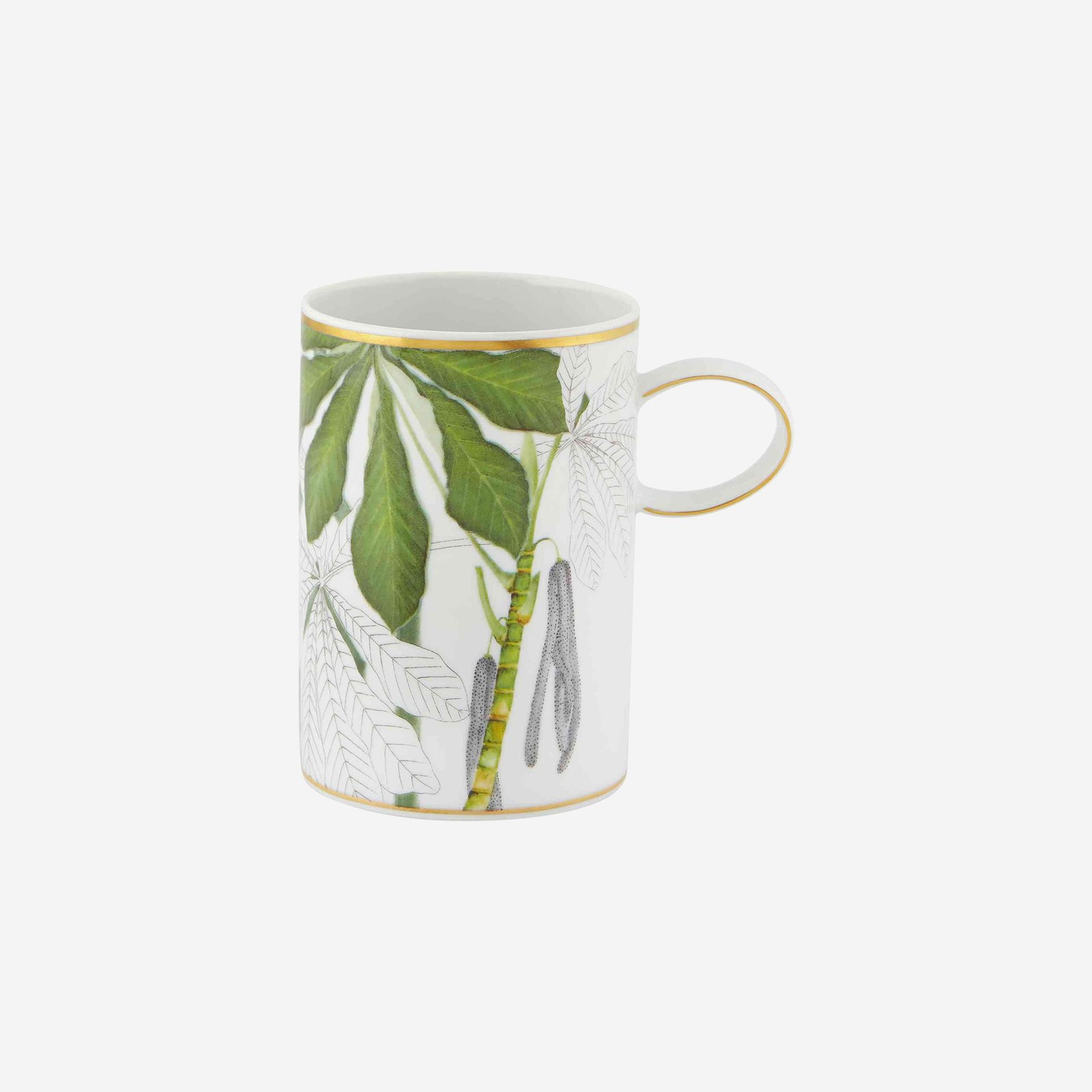 Vista Alegre Amazonia Yeşil Porselen Kupa 400 Ml