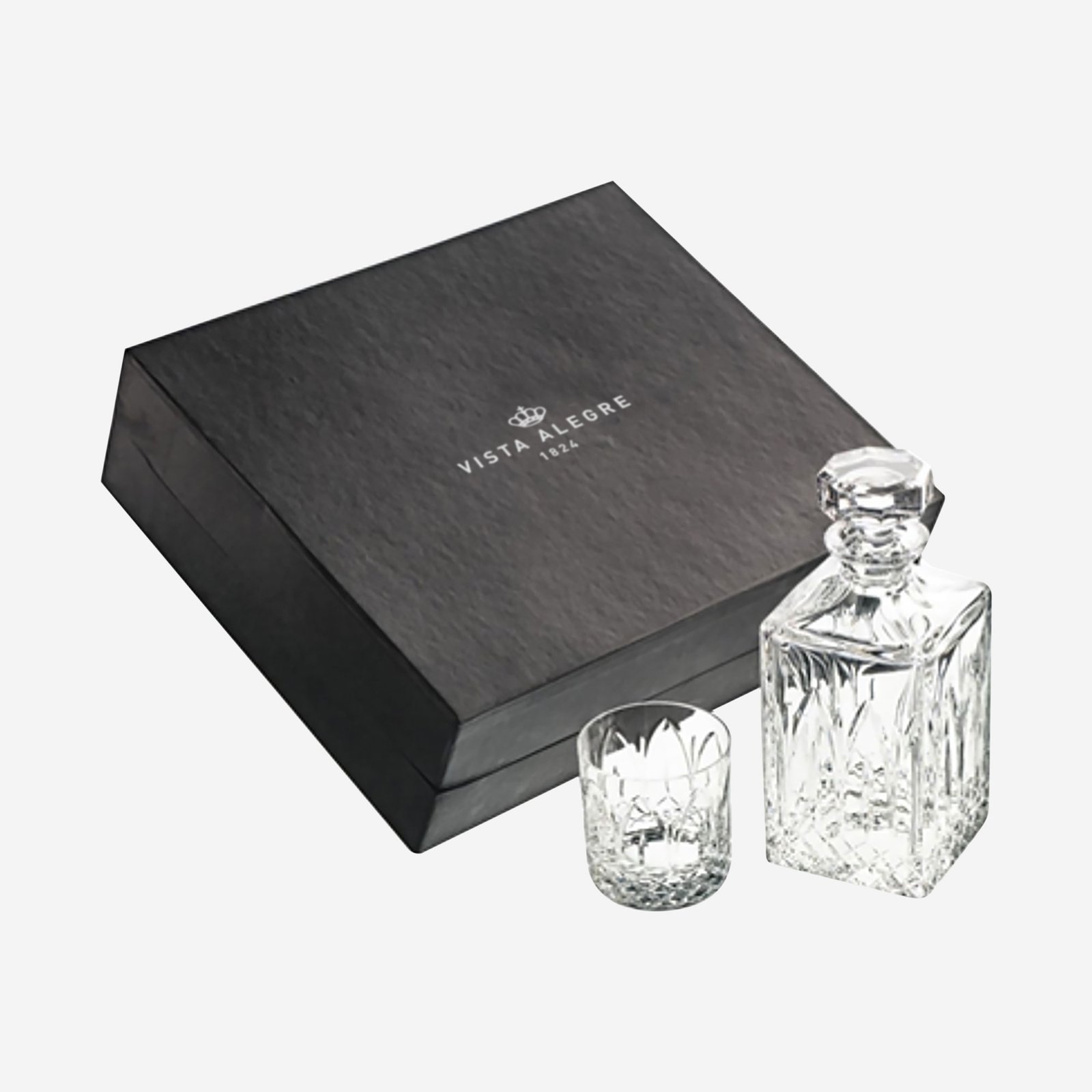 Vista Alegre Crystal Şeffaf Kristal Karaf & Bardak Seti 280 Ml