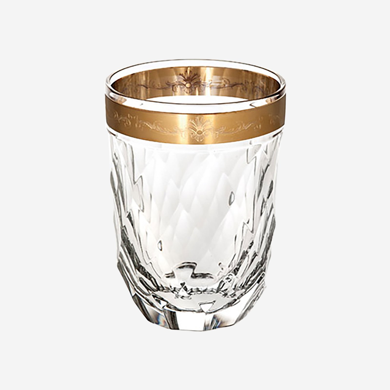 Vista Alegre Crystal Altın Kristal Su Bardağı 370 Ml