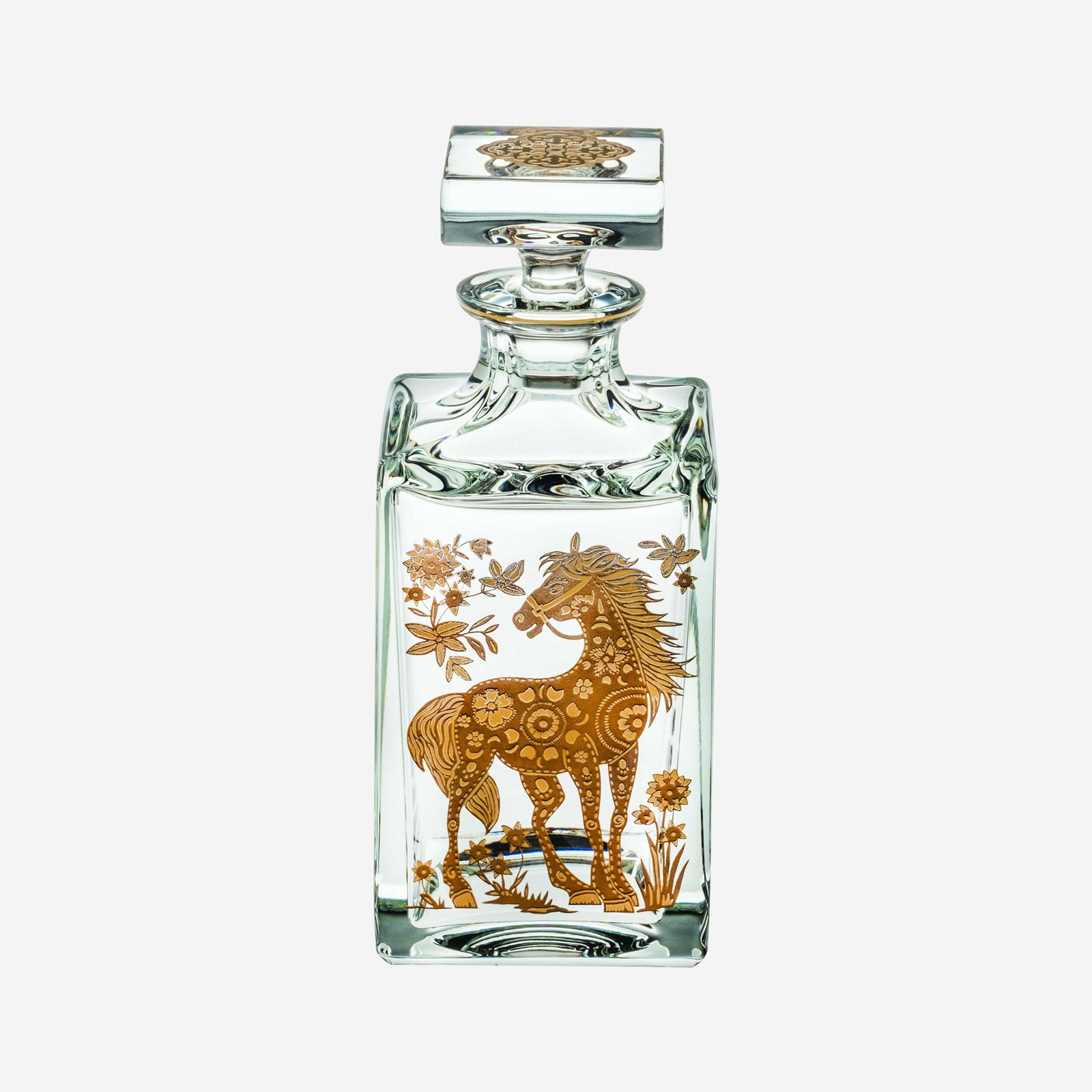 Vista Alegre Crystal Altın Kristal Karaf 800 Ml