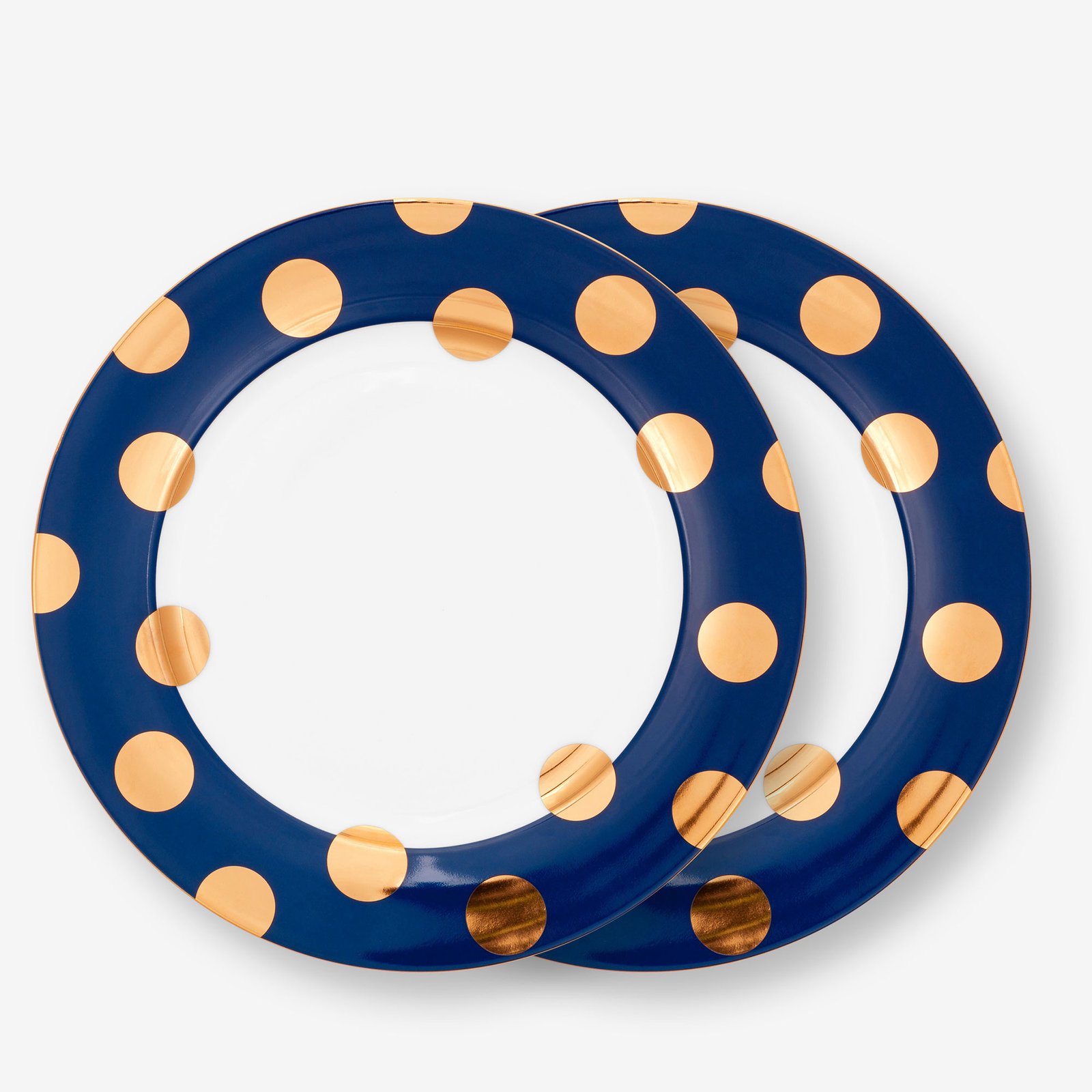 Pip Studio Dot Delight Lacivert Porselen Yemek Tabağı 26,5 Cm
