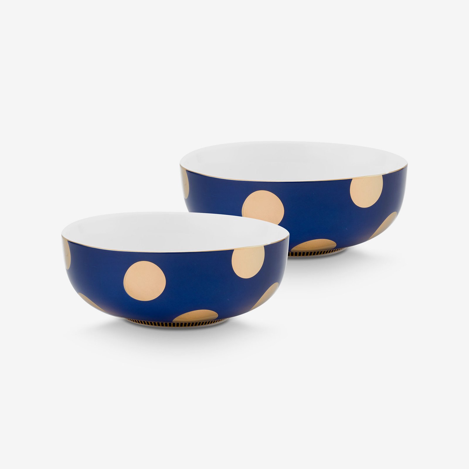 Pip Studio Dot Delight Lacivert Porselen Kase 15 Cm
