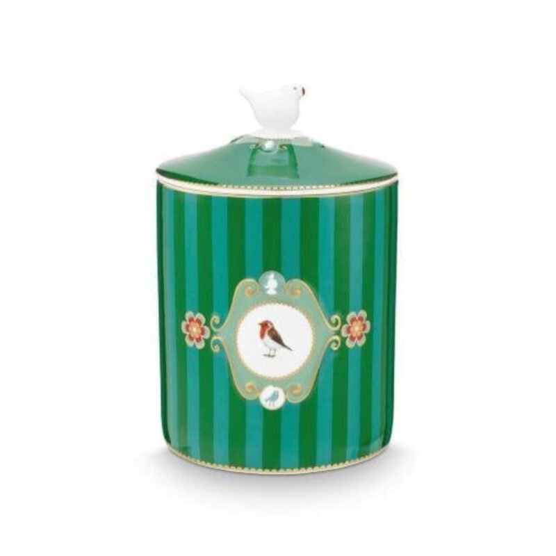 Pip Studio Love Birds Yeşil Porselen Küp 1300 ml