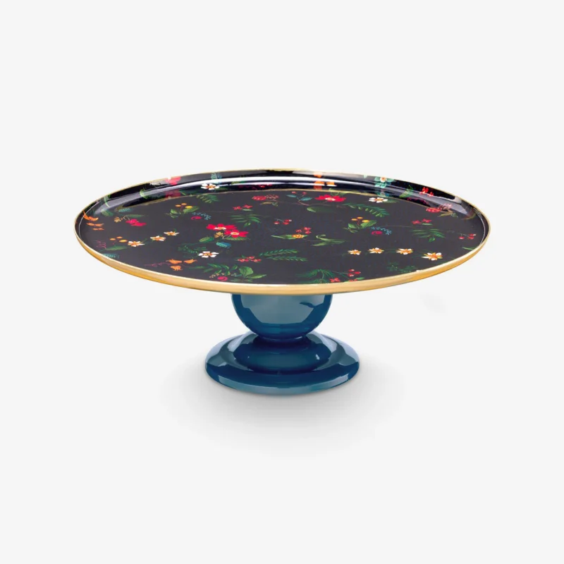 Pip Studio Berry Blues Mavi Metal Kek Standı 32x12.5cm