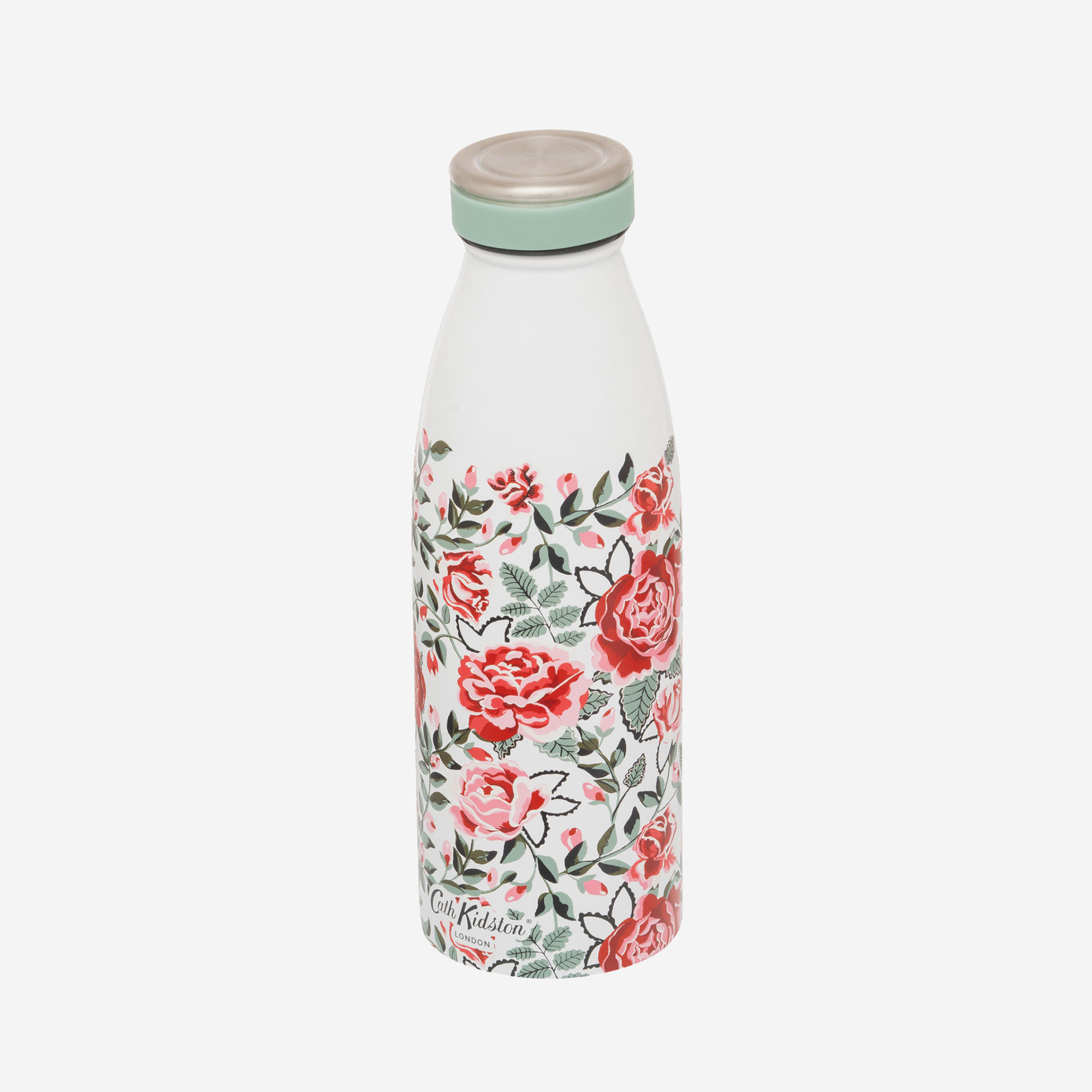 Cath Kidston Dolly Rose Beyaz Paslanmaz Çelik Termos 350 Ml