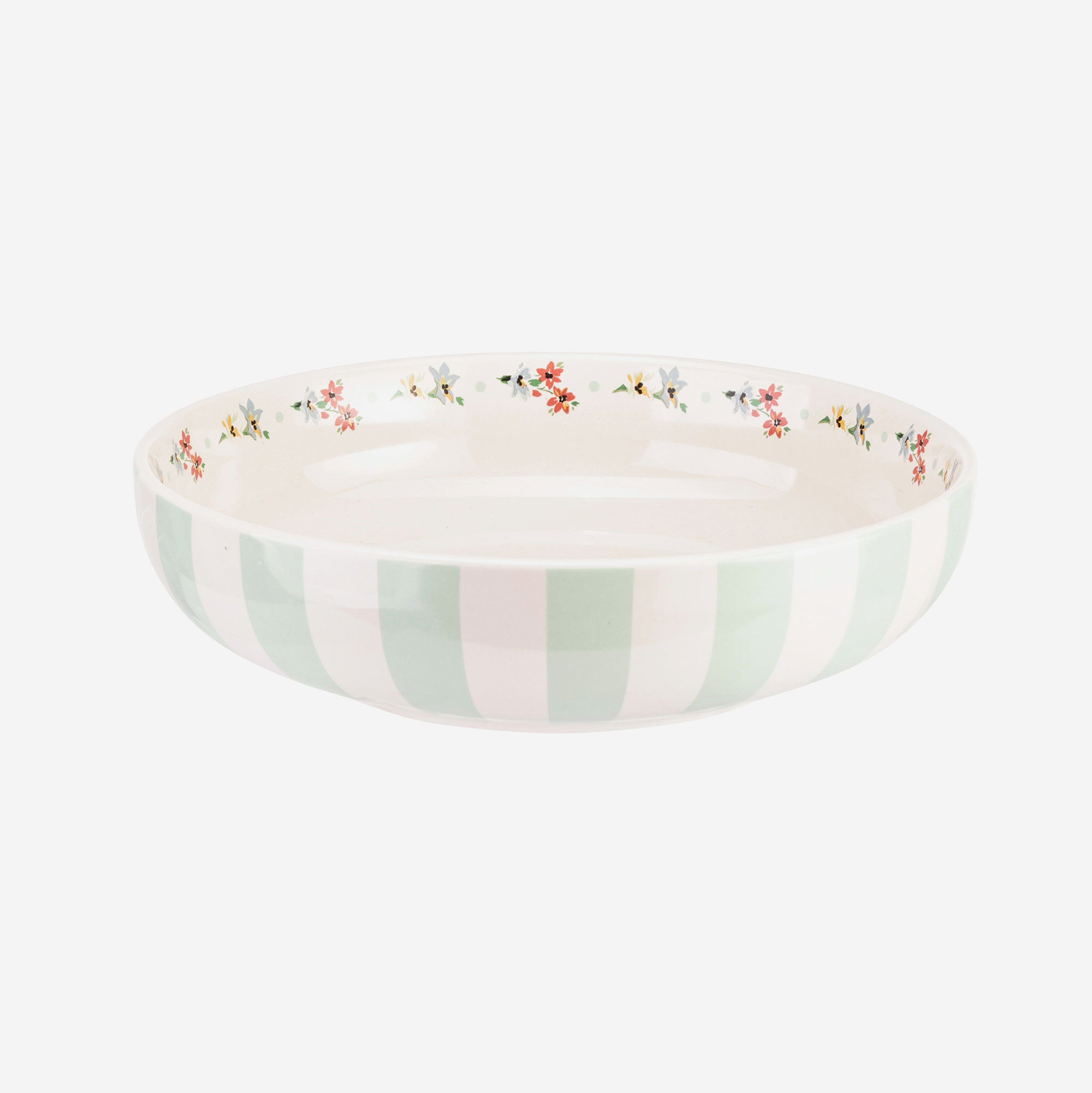 Cath Kidston Feels Like Yeşil Porselen Kase 21 Cm
