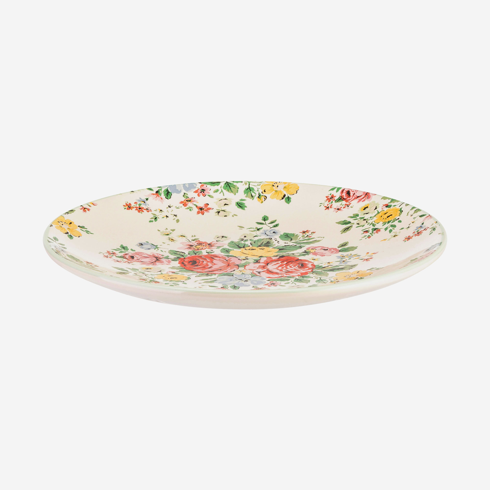 Cath Kidston Feels Like Yeşil Porselen Kahvaltı Tabağı 20 Cm
