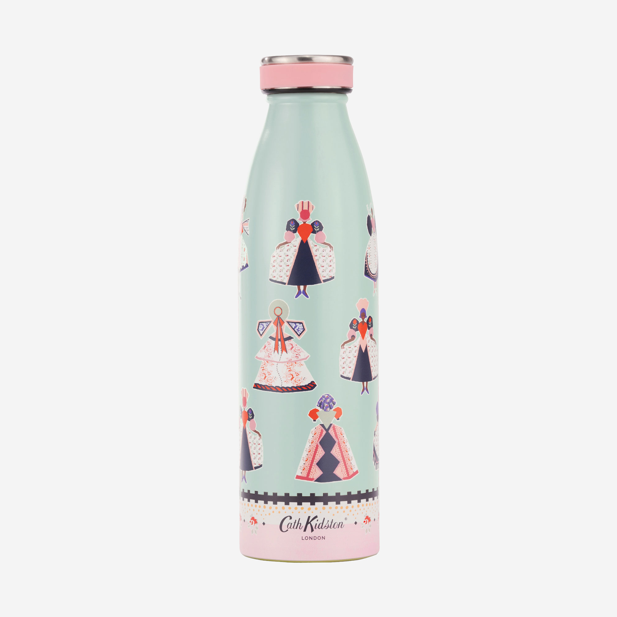 Cath Kidston Wild Flowers Mavi Paslanmaz Çelik Termos 460 Ml