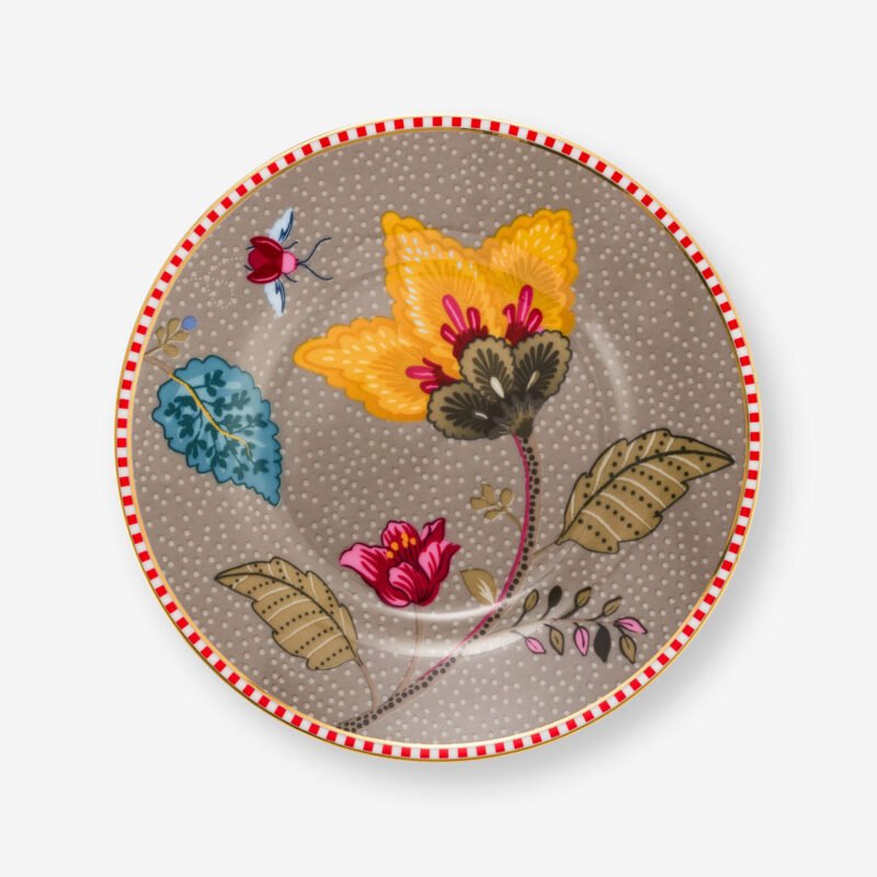 Pip Studio Fantasy Blooming Tales Haki Porselen Petit Four Tabağı 12 Cm