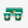 Pip Studio Love Birds Yeşil Madalyon Porselen Kupa Seti 250 Ml