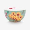 Pip Studio Fantasy Blooming Tales Mavi Porselen Servis Kasesi 18 Cm