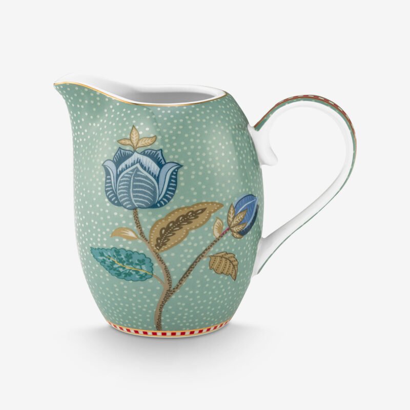 Pip Studio Fantasy Blooming Tales Mavi Porselen Sütlük 250 Ml