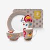 Pip Studio Fantasy Blooming Tales Haki Porselen Kahvaltı Seti 21 Cm