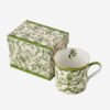 Chiara Alessi Flower Garden Yeşil Porselen Kupa 300 Ml