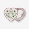 Pip Studio Lily & Lotus Mor Porselen Servis Tabağı 21,5 Cm