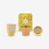 Pip Studio Lily & Lotus Sarı Porselen Kupa Seti 350 Ml