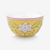 Pip Studio Lily & Lotus Sarı Porselen Servis Kasesi 18 Cm