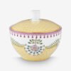 Pip Studio Lily & Lotus Sarı Porselen Şekerlik 300 Ml