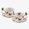 Chiara Alessi Butterfly Yeşil Porselen Kahve Fincan Seti 120 Ml