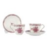 Mikasa Moor Jardin de Vert Pembe 2li Çay Fincan Seti 180cc