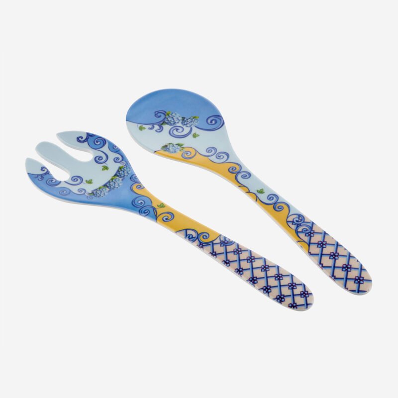 Chiara Alessi Amore Mavi Melamin Servis Seti 28 Cm
