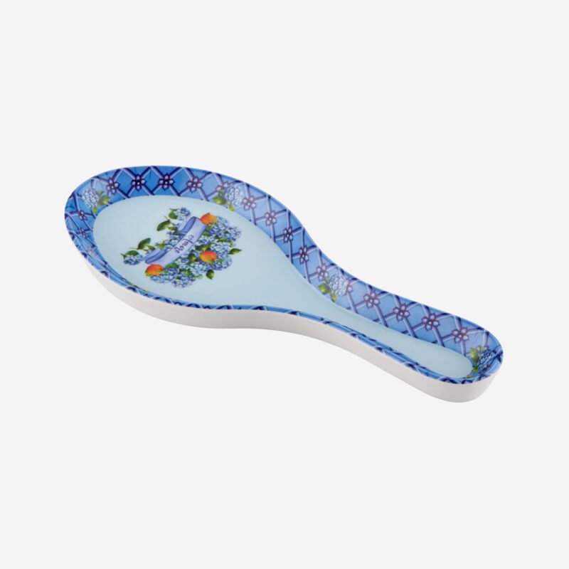 Chiara Alessi Amore Mavi Melamin Kaşıklık 24 Cm
