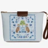 Chiara Alessi Açık Mavi Vegan Deri Clutch & Portföy Çanta