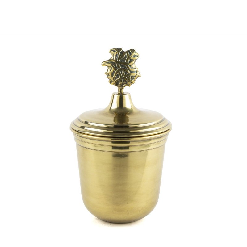 Gold Kapaklı Dek Obje 22x27cm