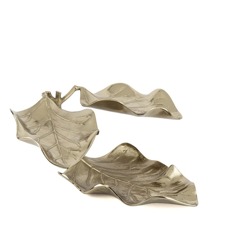 Antik Gold 3 Yaprak Sunum Standı 46x42x20cm
