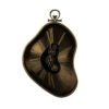 Antik Bronz Dali Duvar Saati 38x64x9cm