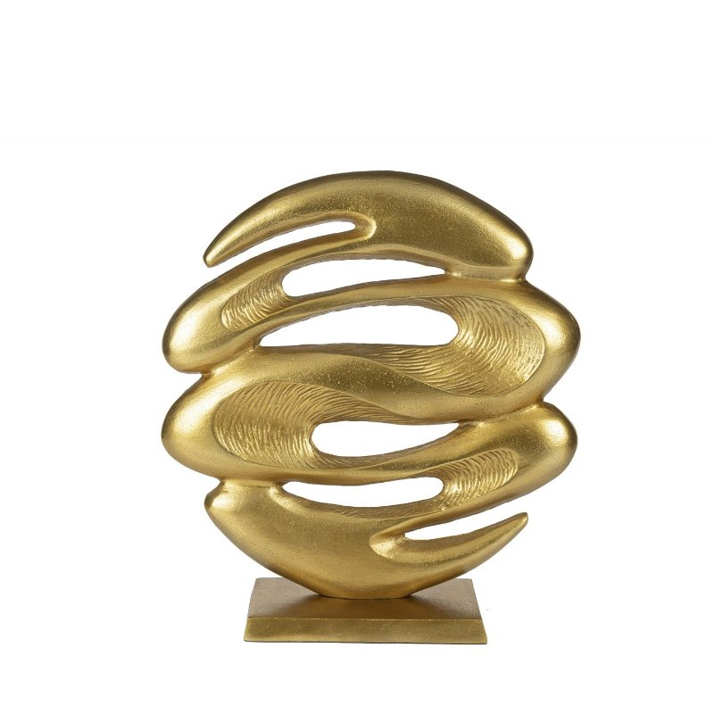 Gold Dekoratif Sculpture 45x41cm