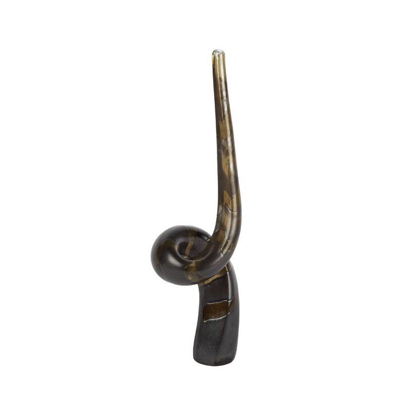 Bronz Wave Art Cam Obje 16x45cm