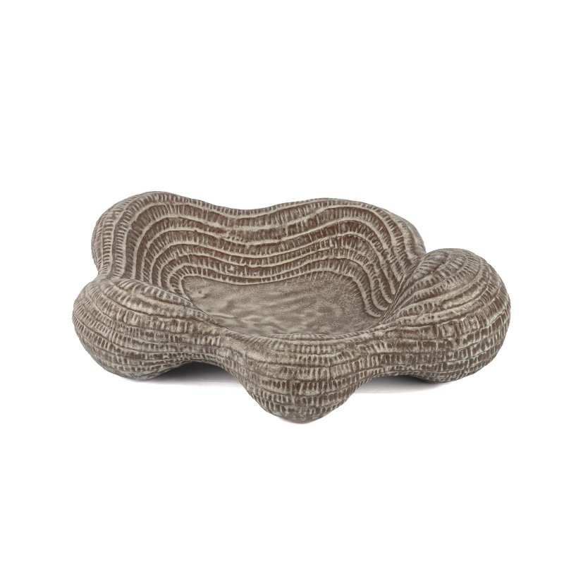 Antik Kum Beji Dek Kase 46x34x13cm