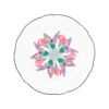 Tea Delight Kaleidoscope 18,5 cm Çiçek Desenli Tatlı Tabağı