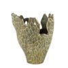 Antik Gold Dokulu Vazo 14x23x28cm