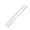 Silver İnce 2li Mum 48cm