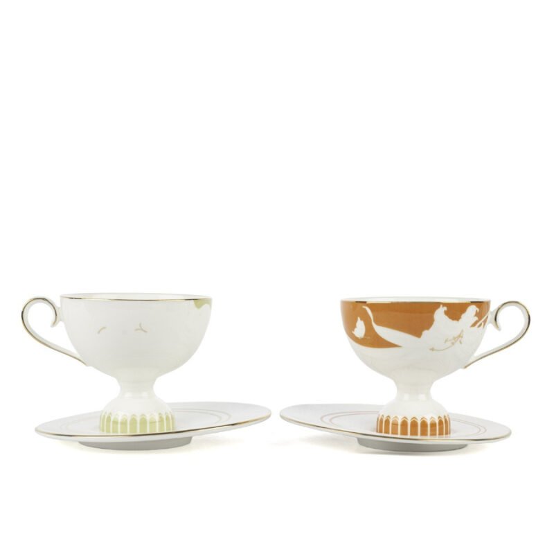 Lily Contrast 2li Kahve Fincan Seti 90cc