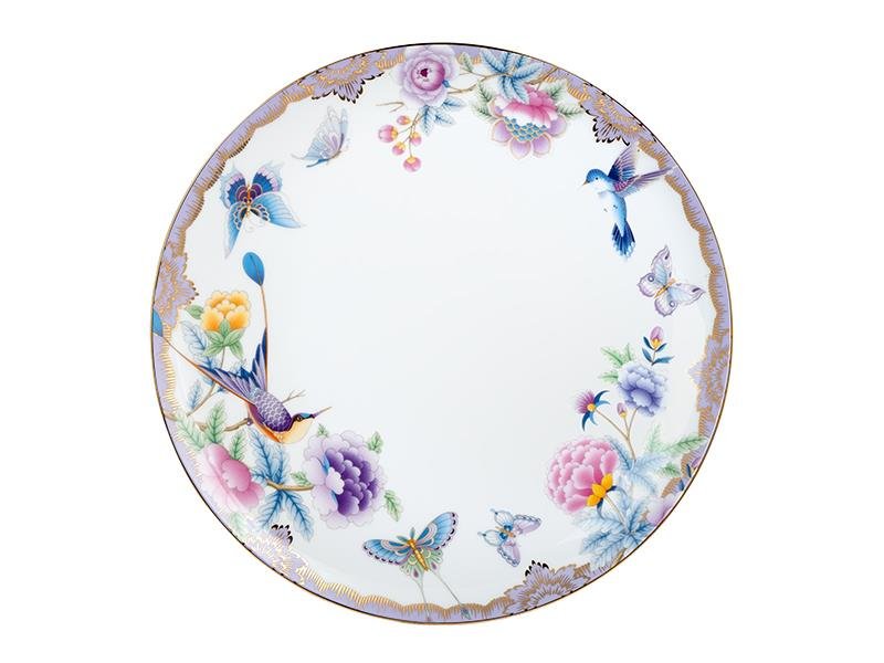 Tea Delight Papillons Purple Yemek Tabağı 26 cm